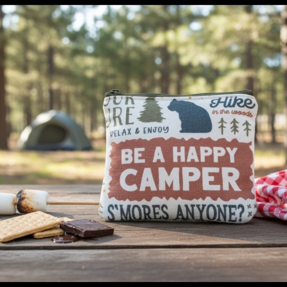 Be a Happy Camper Makeup Organizer - Multicolor